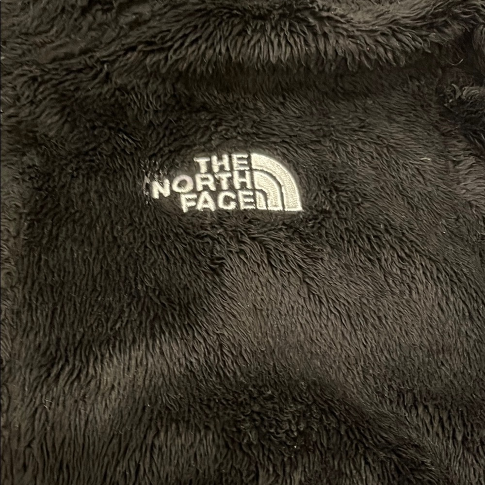 The North Face Black Fleece Jacket for girls size M(10) - Picture 2 of 7